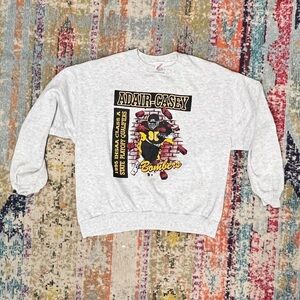Vintage 90s Adair - Casey Indiana State 1995 High School Football Sweatshirt